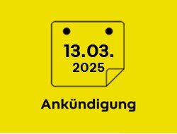 News-Kategorie: Ankündigung 