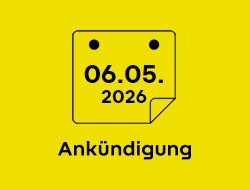 News-Kategorie: Ankündigung 